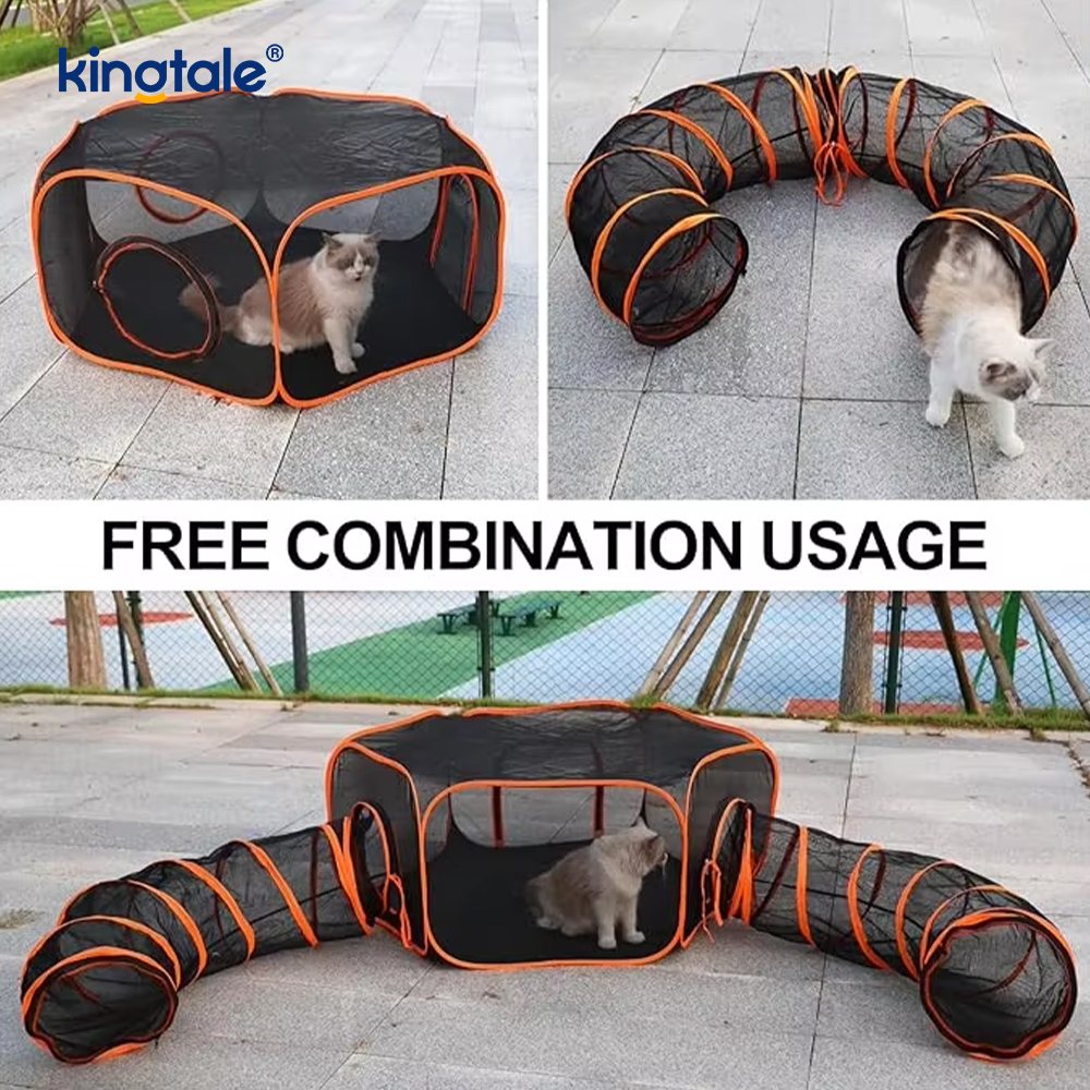 Pet Cat Tunnel Tube Macskajátékok Összecsukható