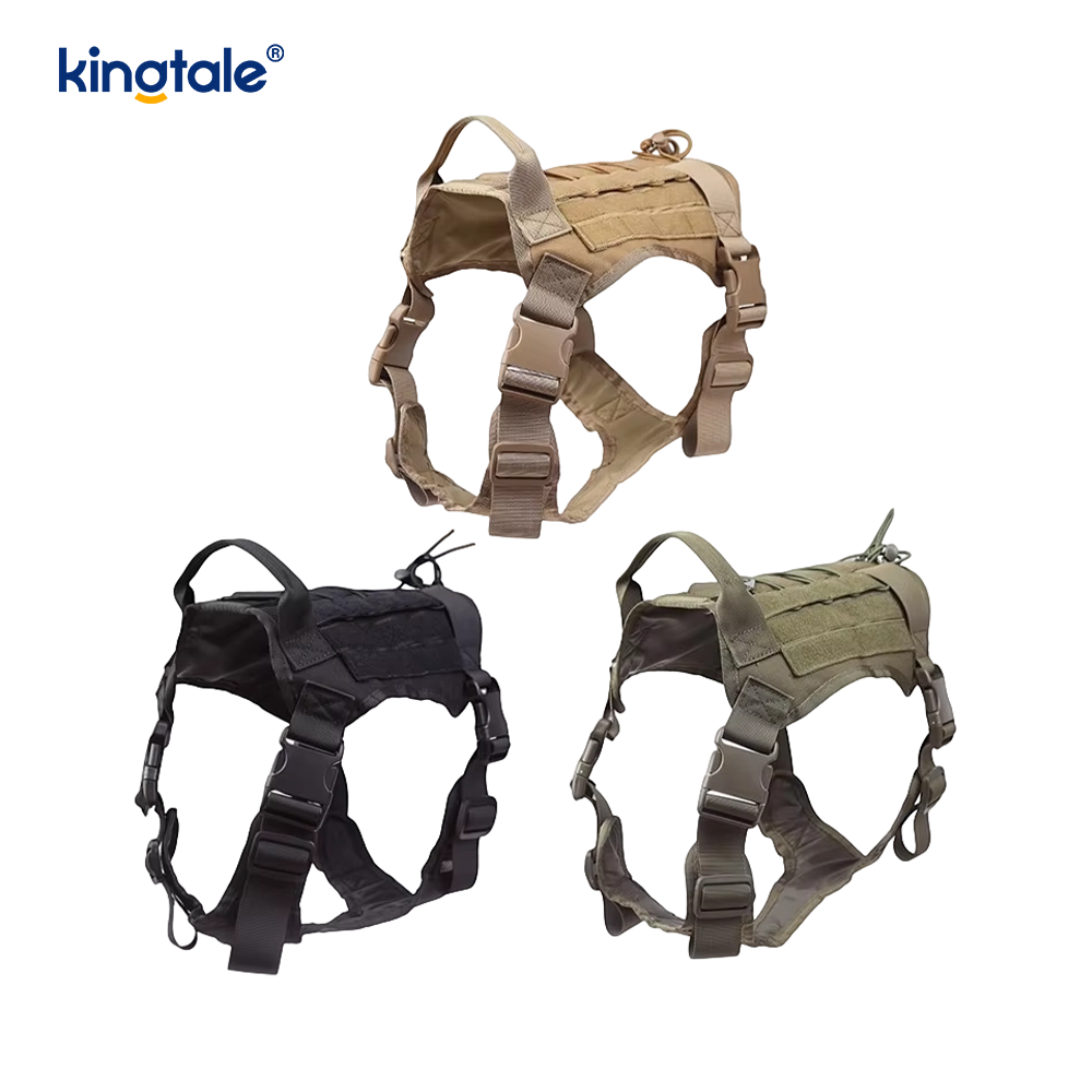 No Pull Tactical Dog Hám közepes méretű kutyához