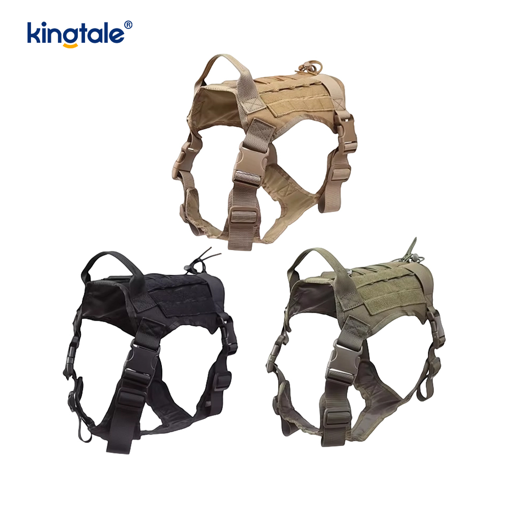No Pull Tactical Dog Hám közepes méretű kutyához