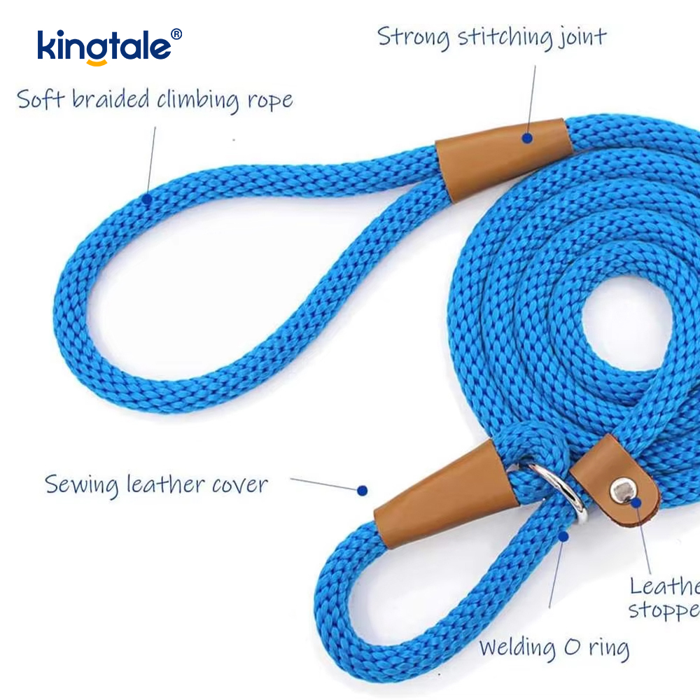 Szövött nylon csúszó kutyapóráz