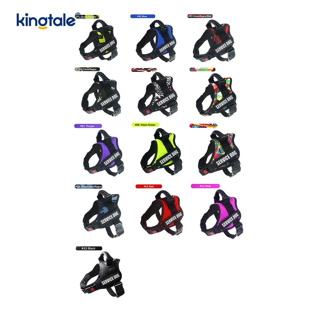 No Pull Fényvisszaverő Designer kutyahám Tömör nylon kötél kutyapóráz