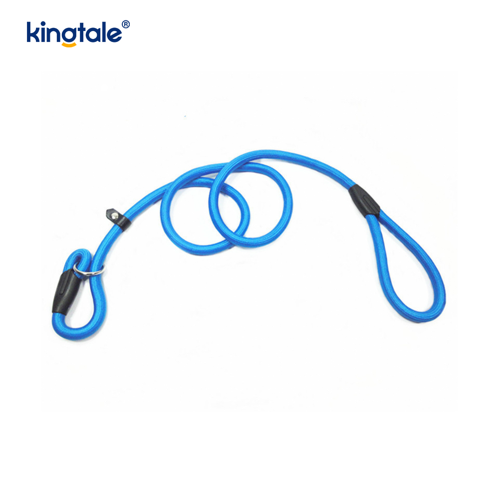 Slip Lead Dog Póráz Erős Nylon kötél Póráz Kutyakiképző póráz házi kedvenceknek