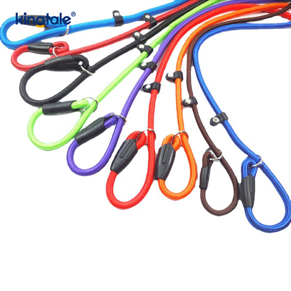 Slip Lead Dog Póráz Erős Nylon kötél Póráz Kutyakiképző póráz házi kedvenceknek