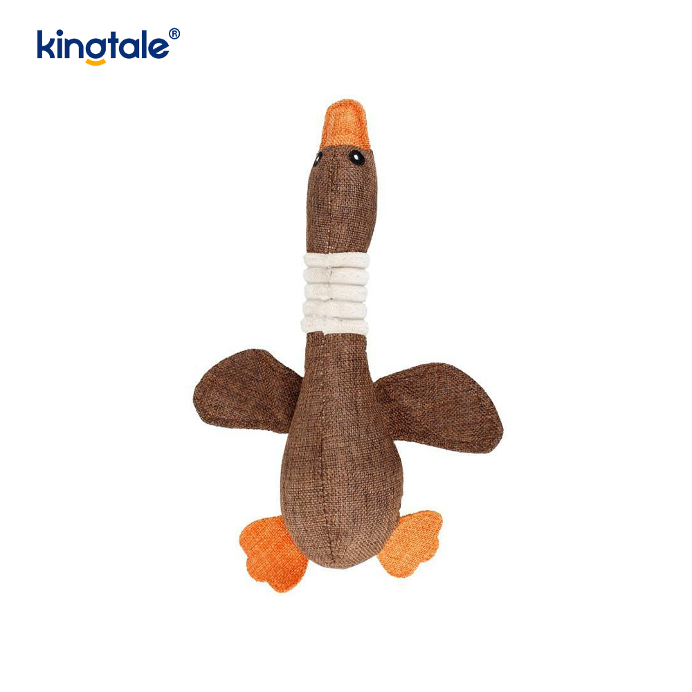 Liba formájú nyikorgó plüss kisállatjáték