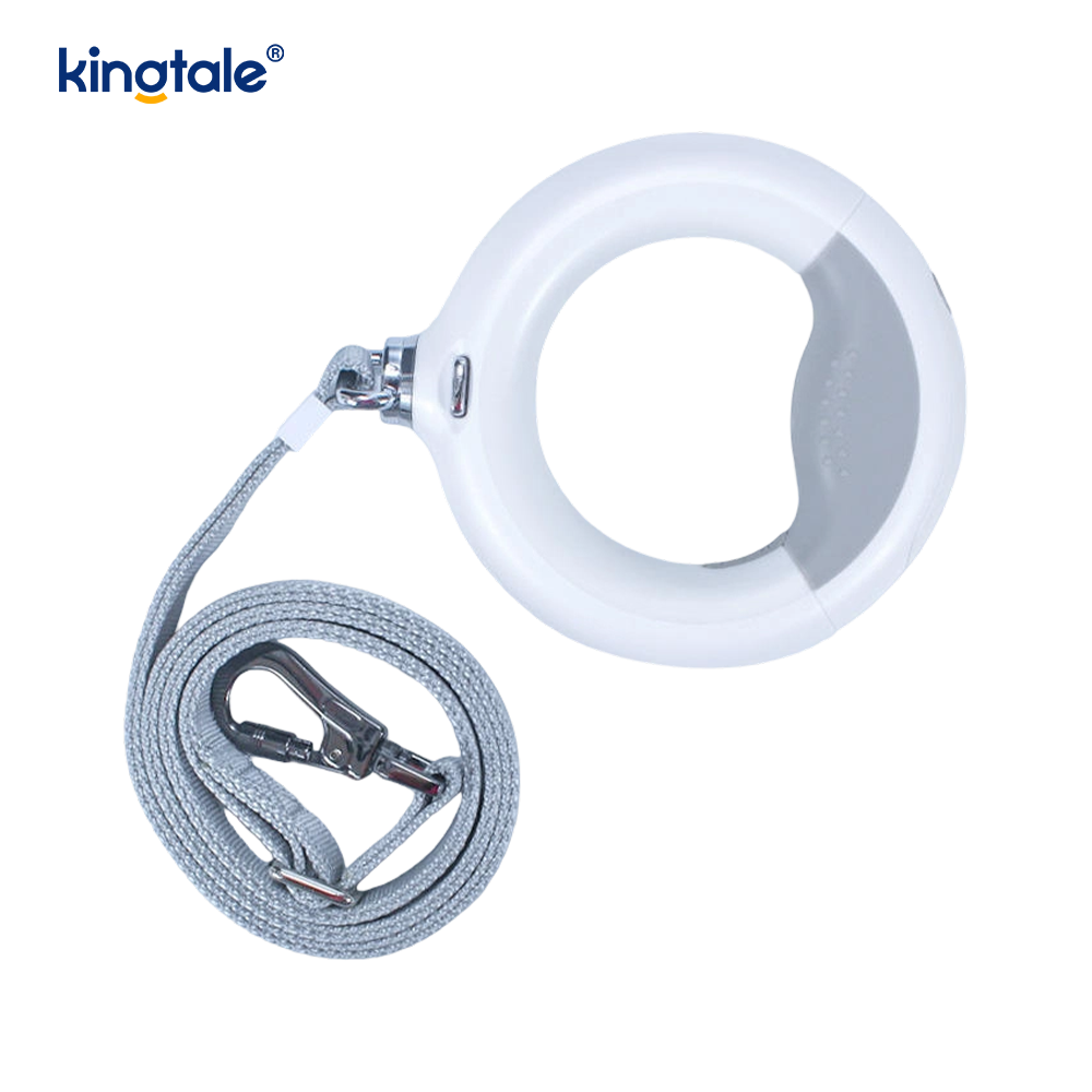 Behúzható póráz LED kutyasétáltató pórázral, nylon vontatókötéllel